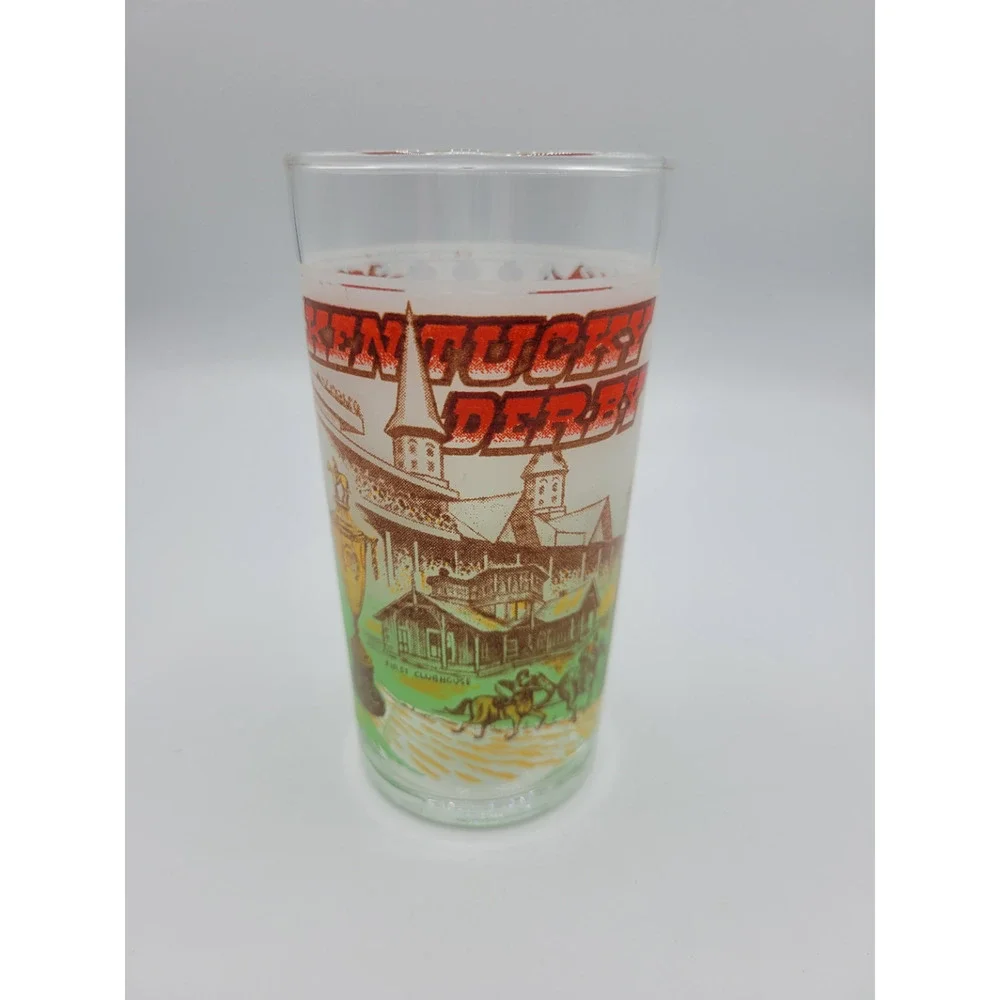Vintage Davy Crockett Indian Fighter / Hero of Alamo‎ Drinking Glass